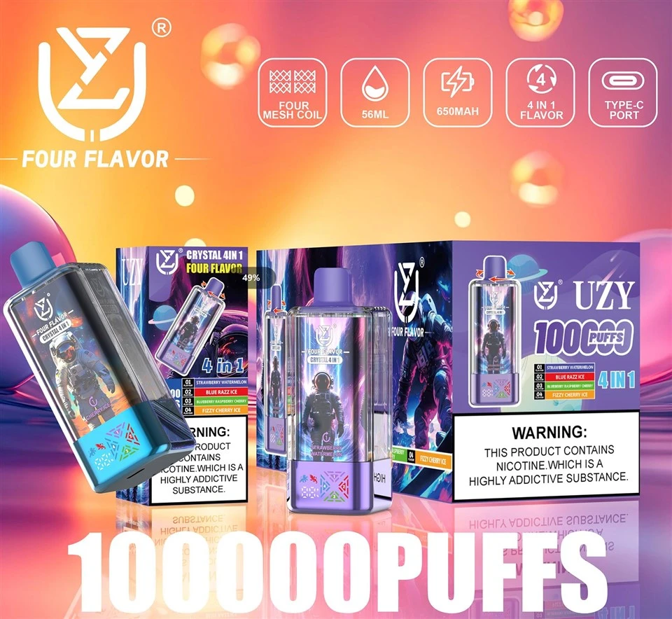 UZY Crystal 4 in 1 100K (Four Flavors)